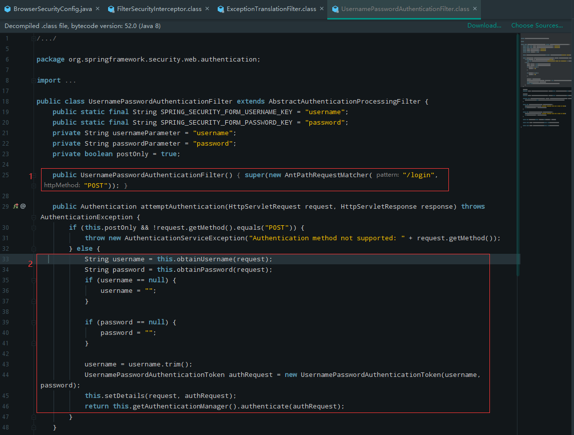 UsernamePasswordAuthenticationFilter.java